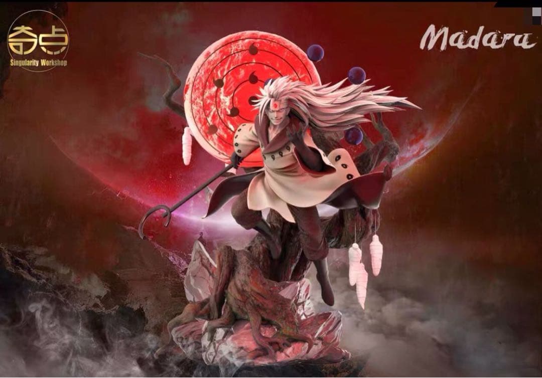 NARUTO ナルト うちはマダラ 1/7 ガレージキット ガレキ スタチュー④