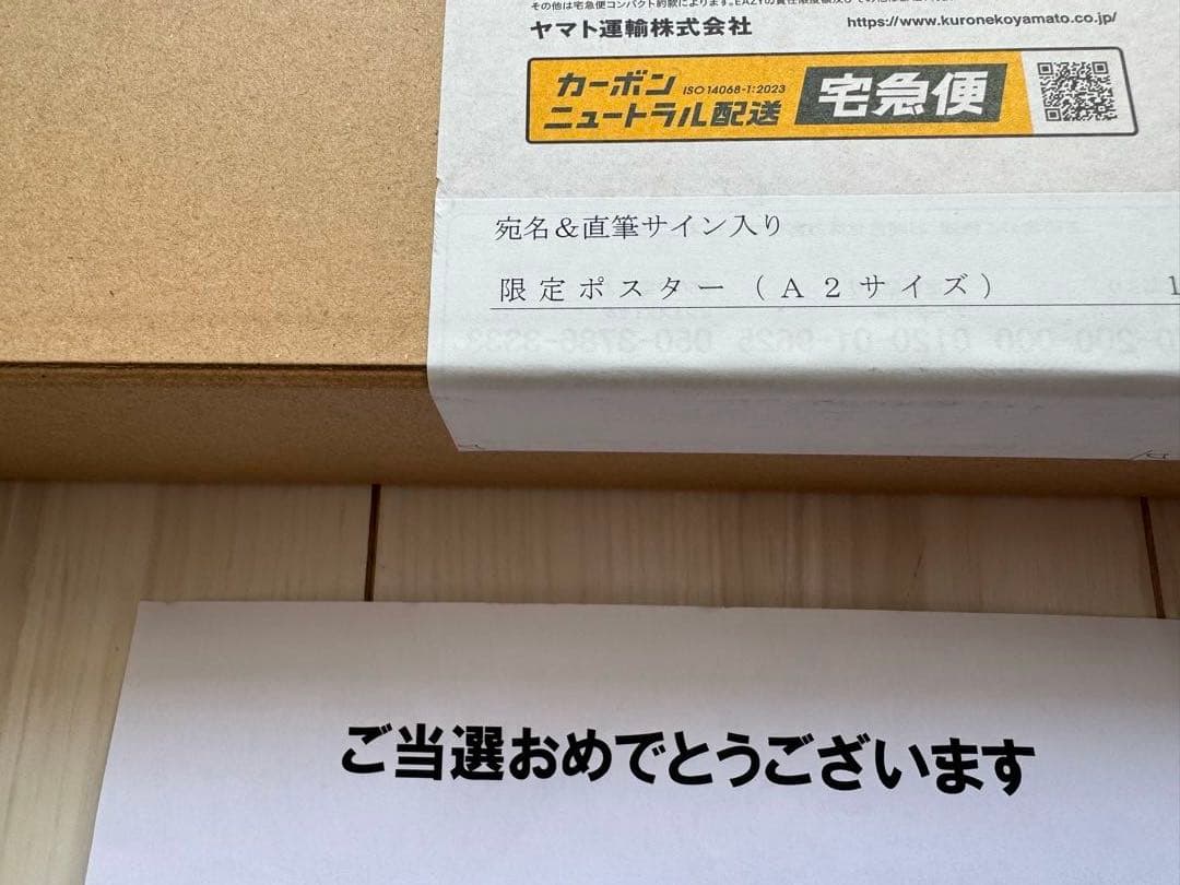 可憐なアイボリー　メンバー全員　直筆サイン入りA2 ポスター　限定品