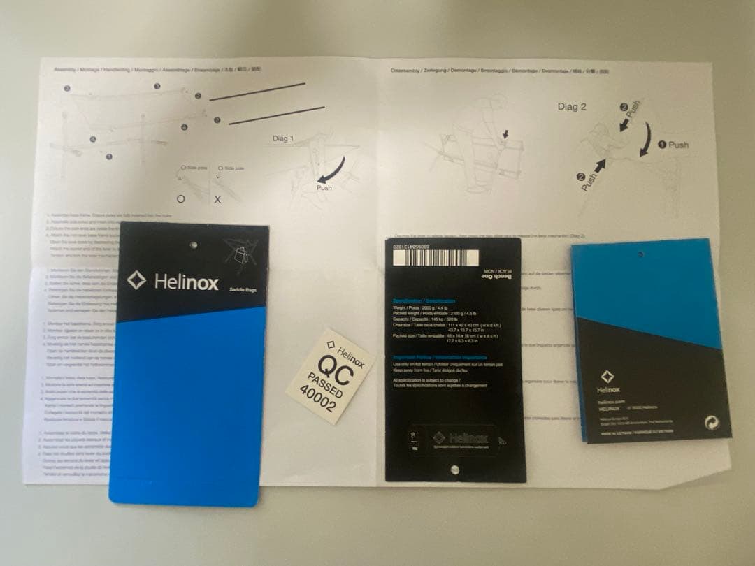 Helinox ヘリノックス ベンチワン おまけ付き