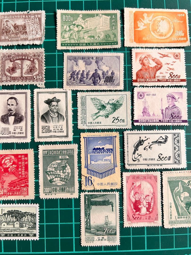 中国人民郵政(華東人民郵政/華東-華南郵政含)27枚セット