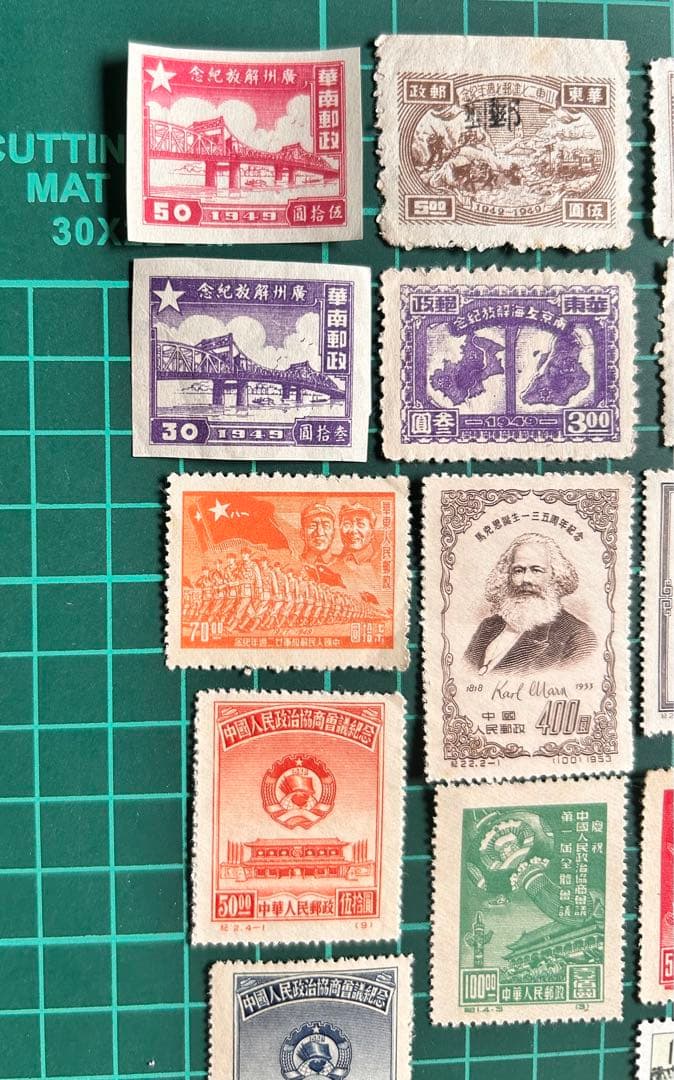 中国人民郵政(華東人民郵政/華東-華南郵政含)27枚セット