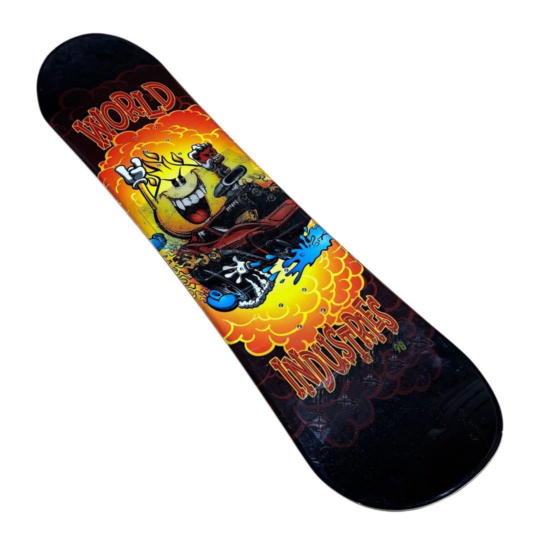 【美品】ワールドインダストリーズ　子供用　スノーボード 98cm ジュニアキッズ