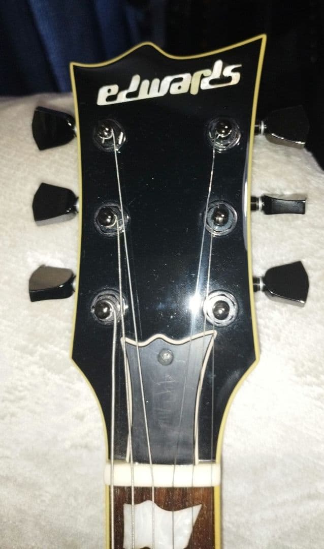 エドワーズ レスポール エレキギター RaindeerBule