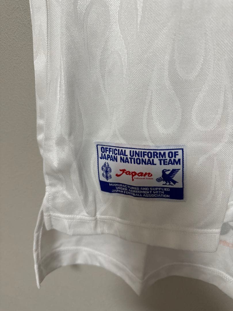 超激レア　サッカー　日本代表ユニフォーム炎　デッドストック新品未使用品