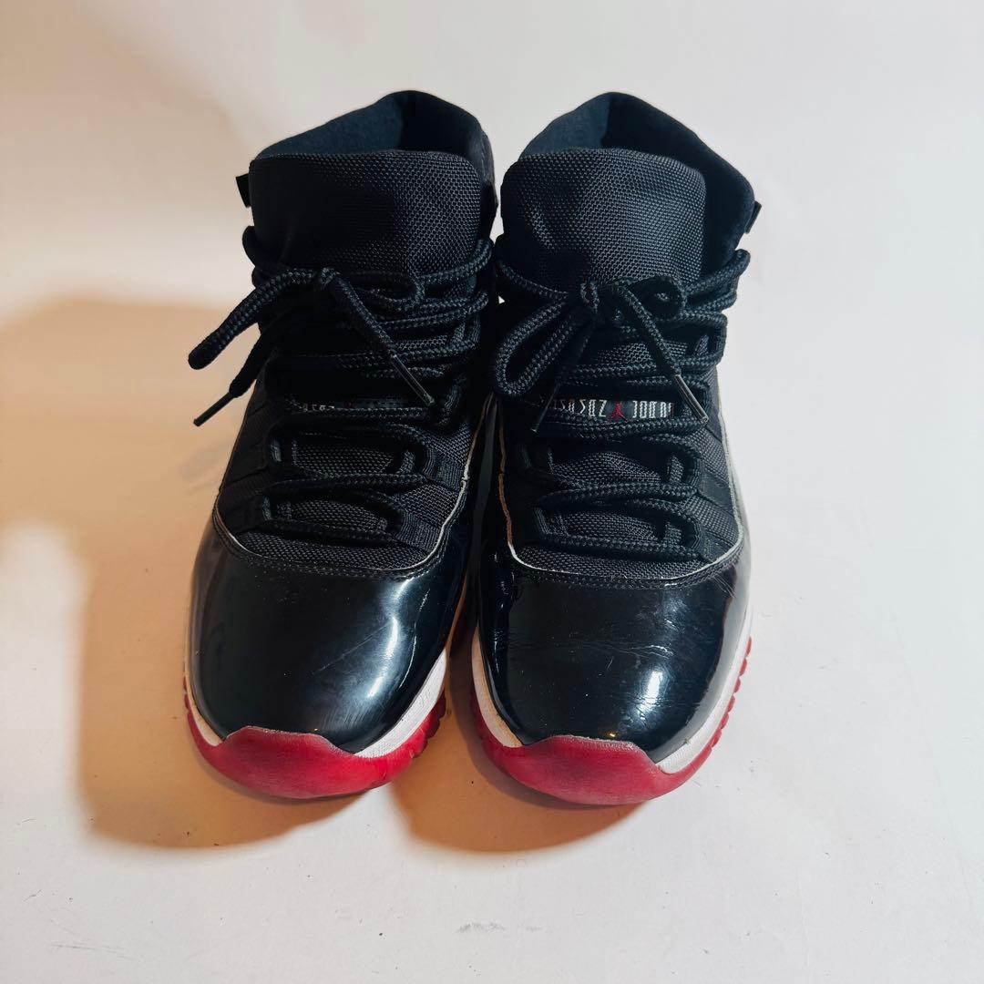 美品【Nike】 AirJordan11Retro\"Bred\" 29cm