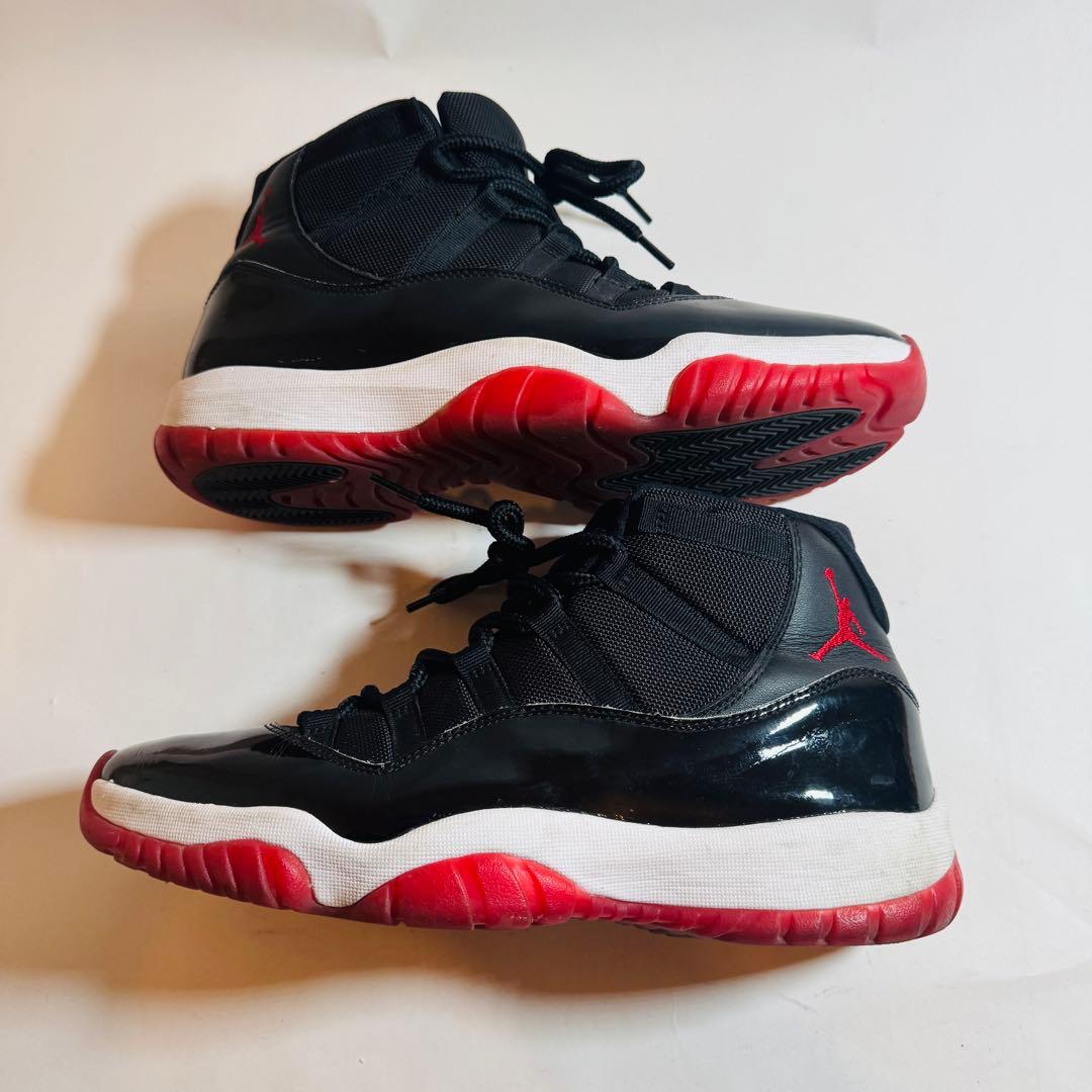 美品【Nike】 AirJordan11Retro\"Bred\" 29cm