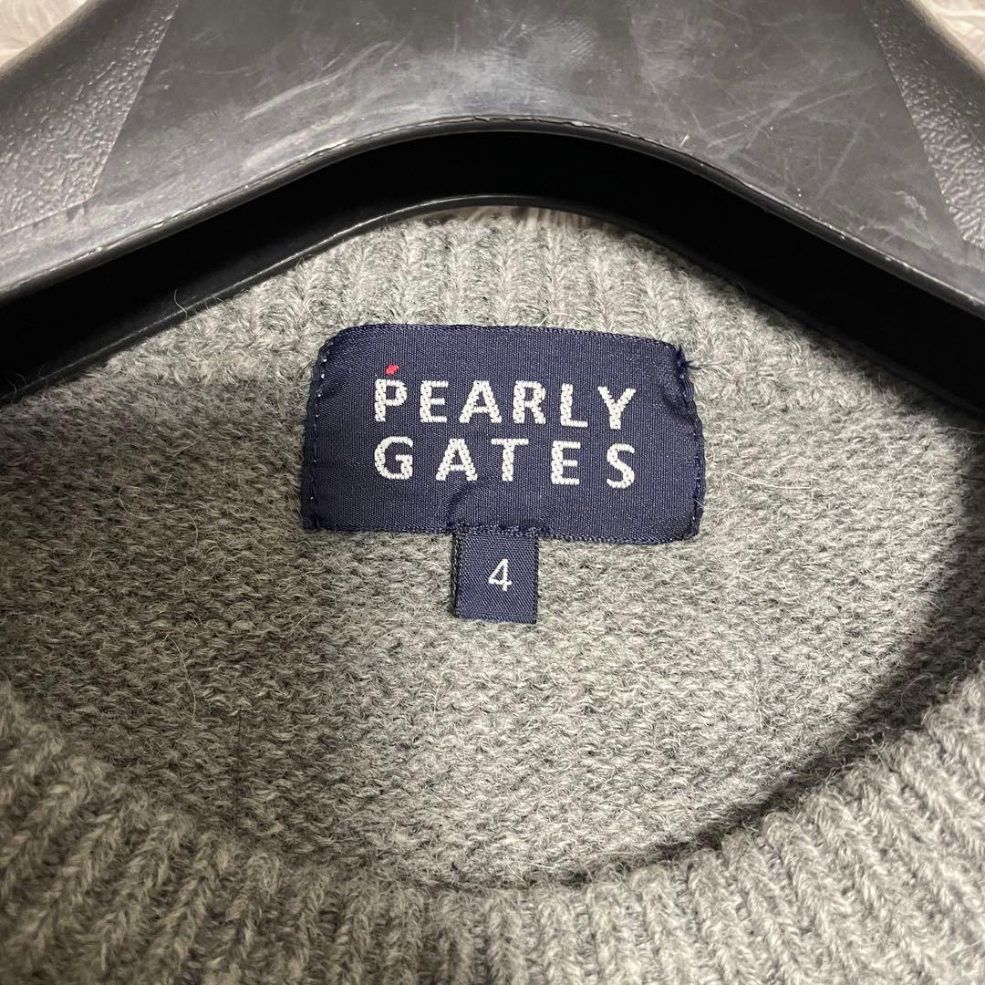 Tomo パーリーゲイツ　セーター　ニット　星柄　ゴルフウェア　アルパカ混