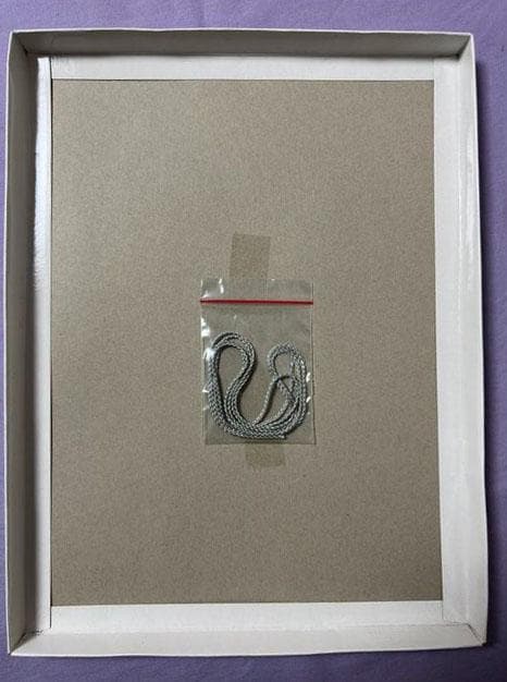 水彩アート「冬の集落　深」1点物、手描き、真筆。