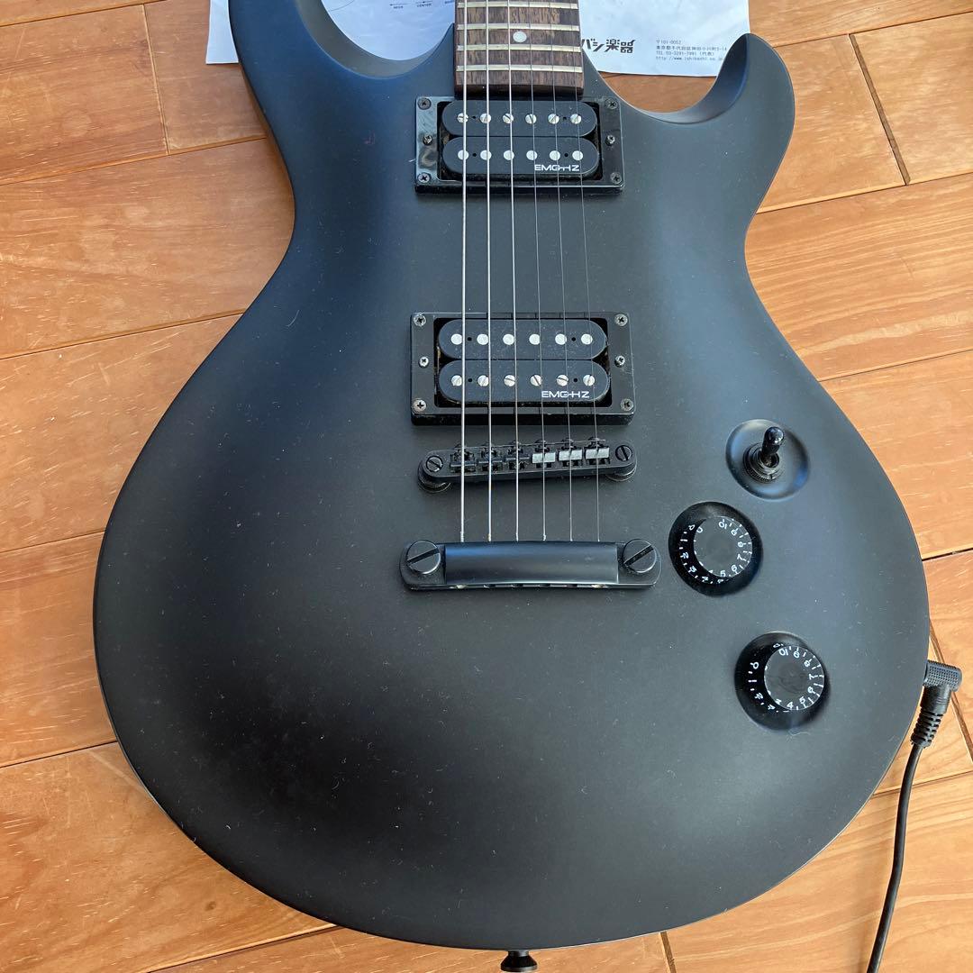 Cort　MX200　エレキギター　黒　本体　ケース　セット　イシバシ楽器