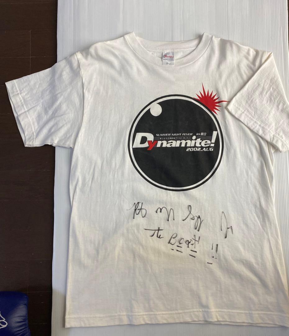 K‐1 ボブサップ 直筆サイン入りTシャツ/サイン入りグローブ/サイン入り色紙