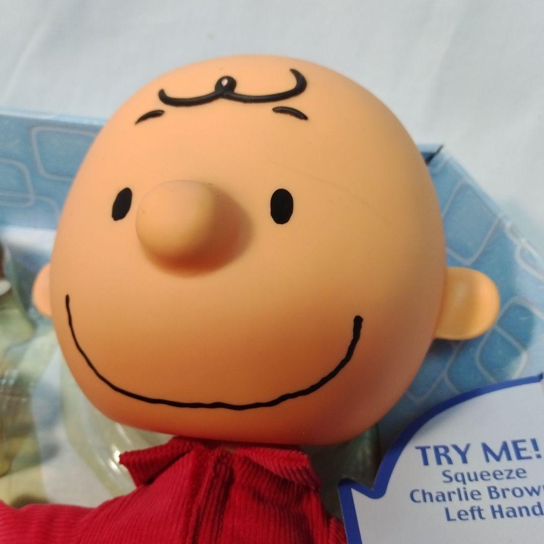 PEANUTS クリスマスタイム・チャーリーブラウン トーキングフィギュア未開封