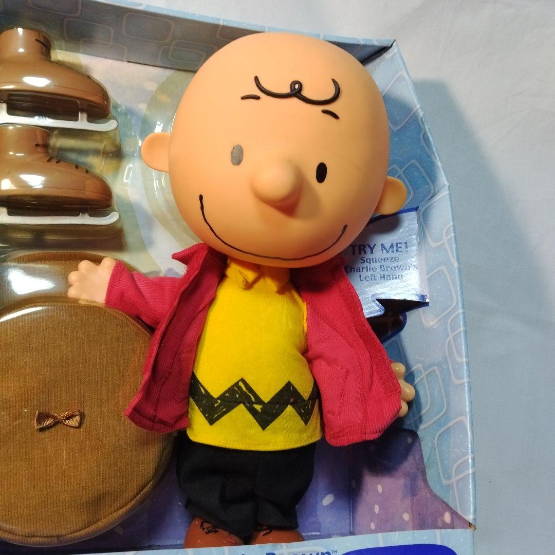PEANUTS クリスマスタイム・チャーリーブラウン トーキングフィギュア未開封