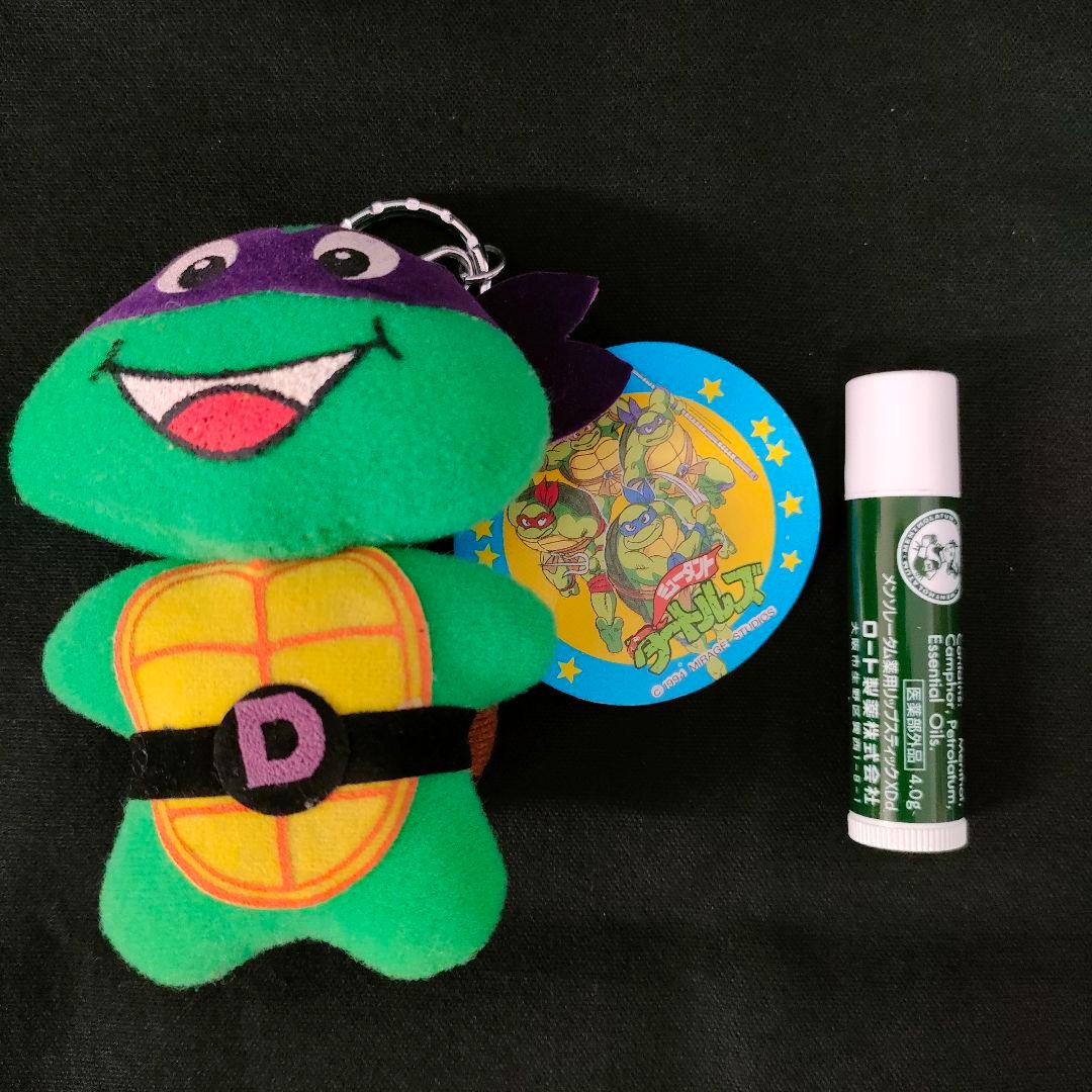新品　タカラ　ミュータント・タートルズ　マスコット　4点セット　94年製　レトロ
