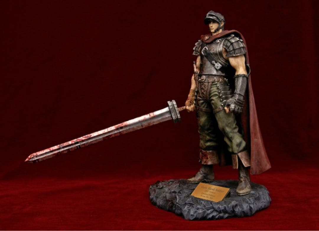 ベルセルク　ART OF WAR ガッツ:鷹の団　血しぶき・リアル彩色