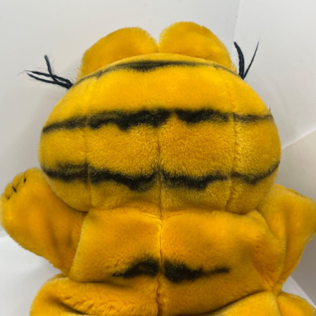 ガーフィールド　80S パペット人形　ぬいぐるみ　レトロ　アメコミ　当時物　傷有