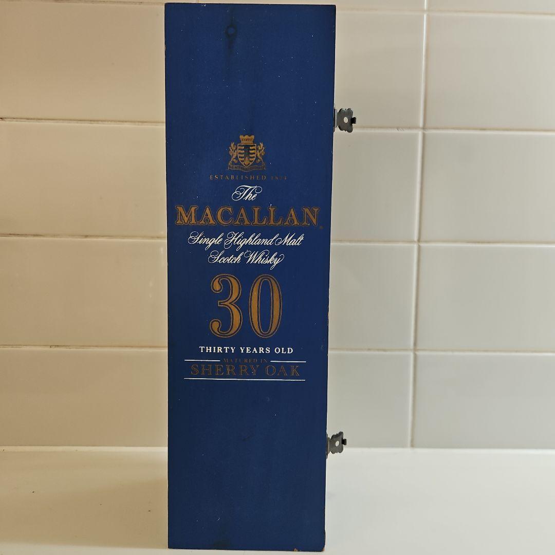 マッカラン30年 シェリーオーク空瓶