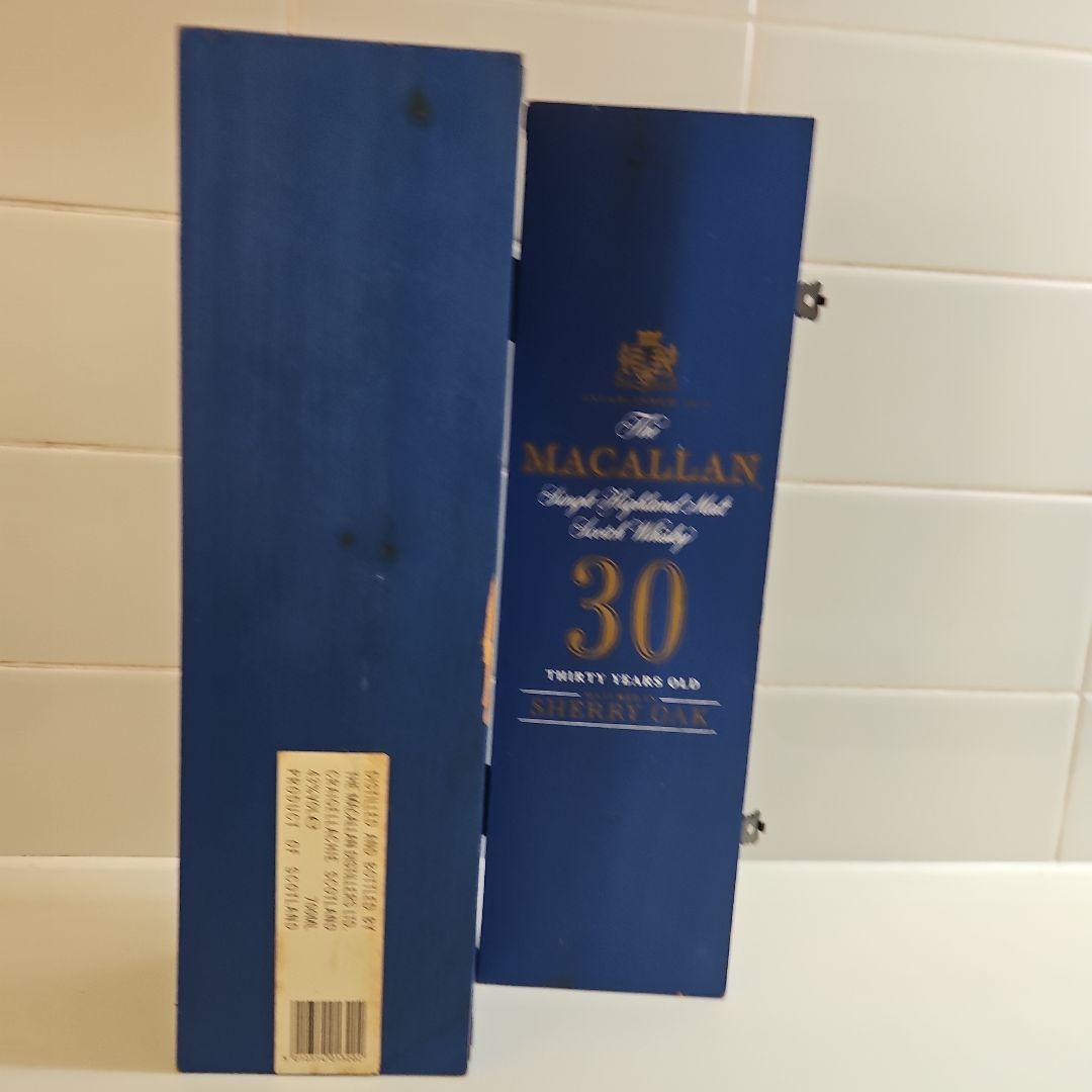 マッカラン30年 シェリーオーク空瓶