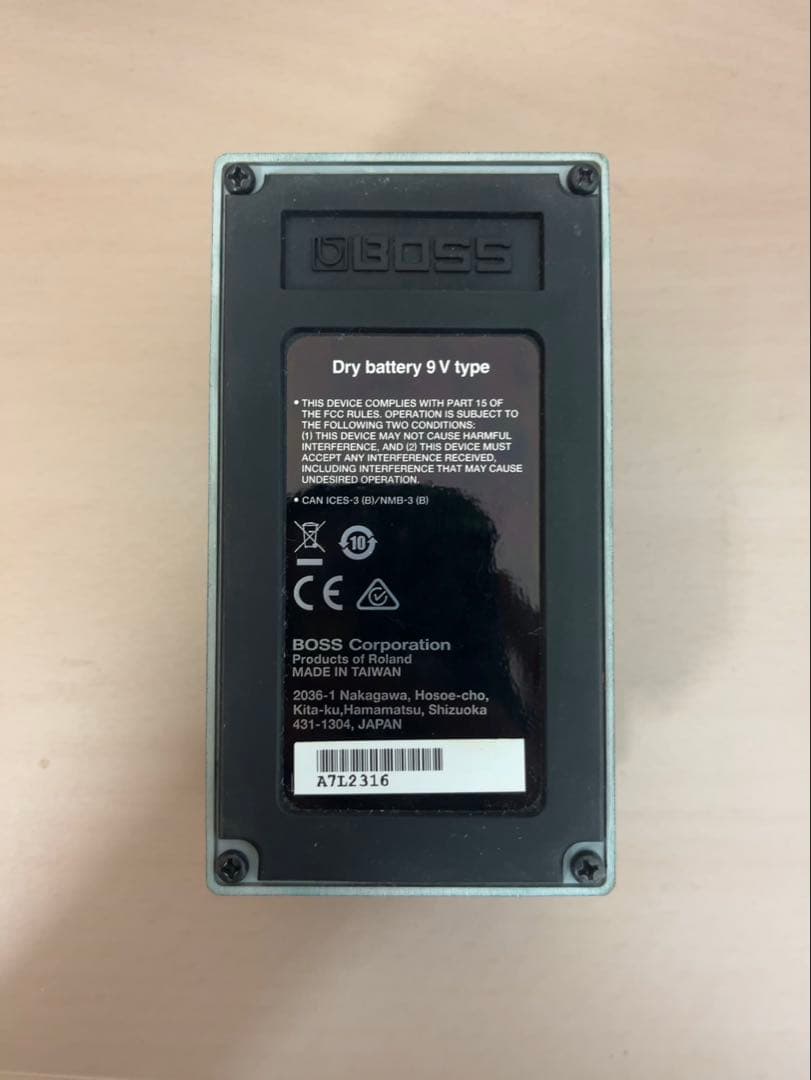 BOSS BC-1x 保証書,備品完備