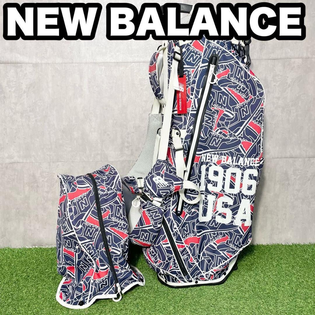 NEW BALANCE ニューバランス キャディバッグ ゴルフバッグ スタンド式