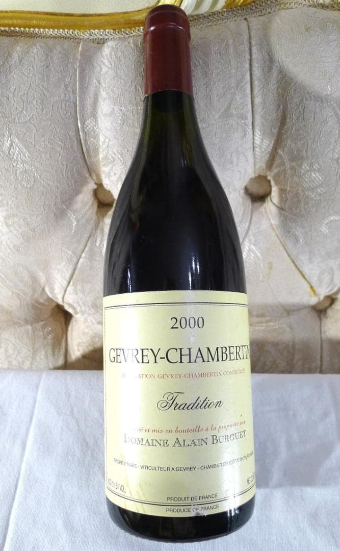 【DOMAINE　ALAIN ２０００】ジュブレシャンベルタン赤ワイン未開栓品