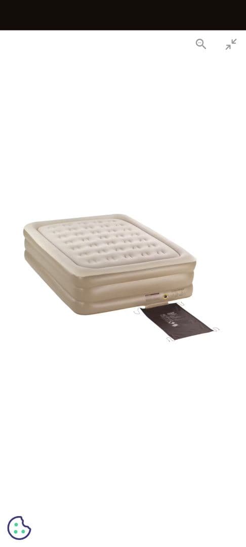 【定価3万円弱】Coleman 電動ポンプ付クイーンサイズ エアマットレス