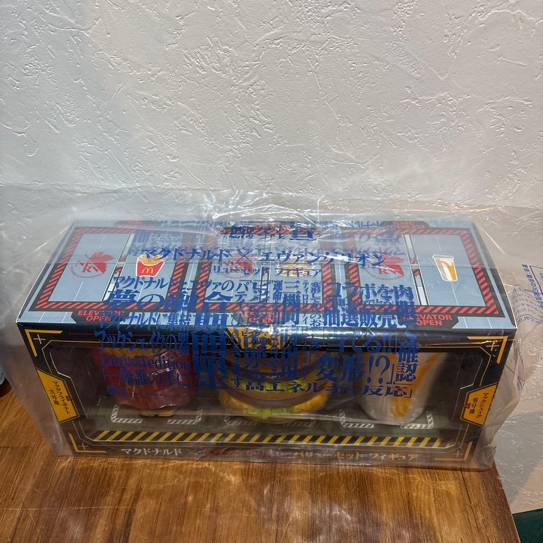 【新品未開封】マクドナルド × エヴァンゲリオン コラボ フィギュア
