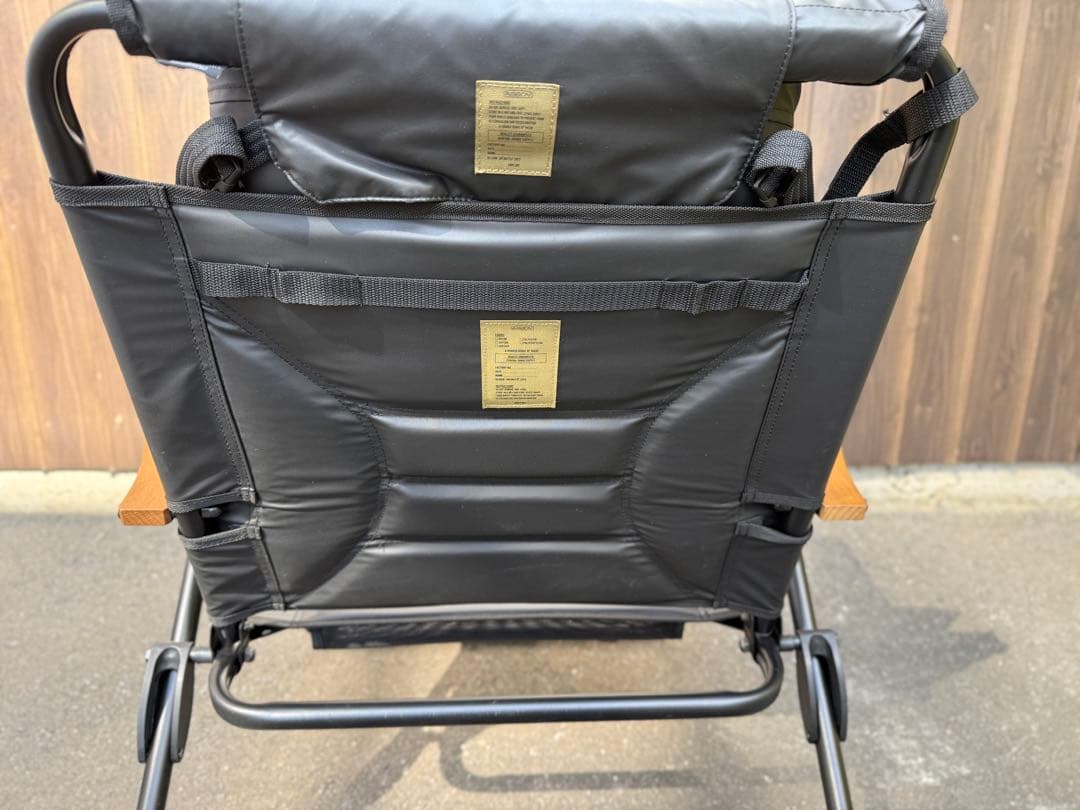 AS2OV(アッソブ)　リクライニング ロー ローバーチェア　ブラック