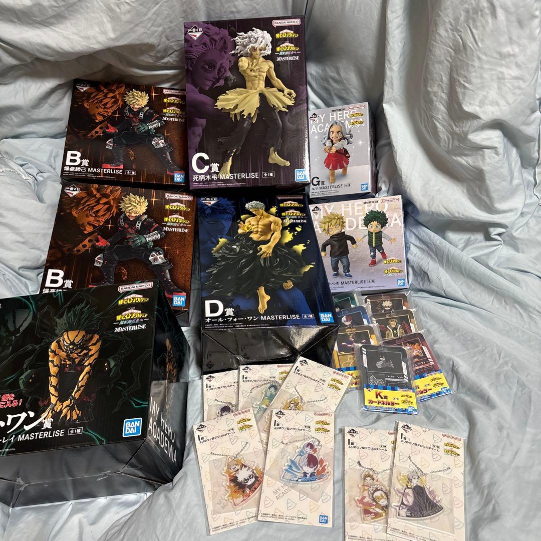 一番くじ　僕のヒーローアカデミア　更に向こうへ　セット　フィギュア