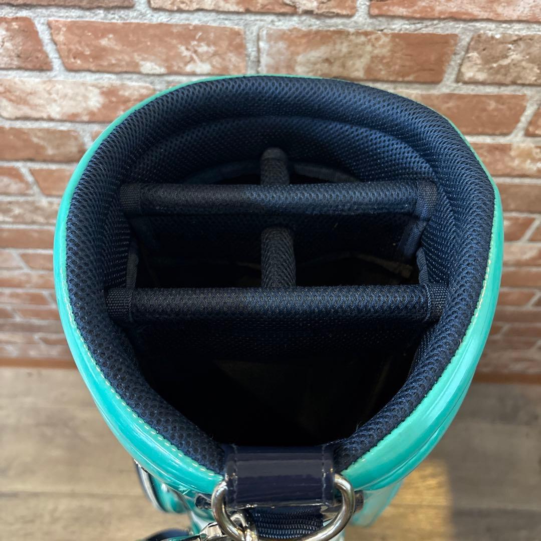 ‼️アンパスィ キャディバック エナメル グリーン‼️