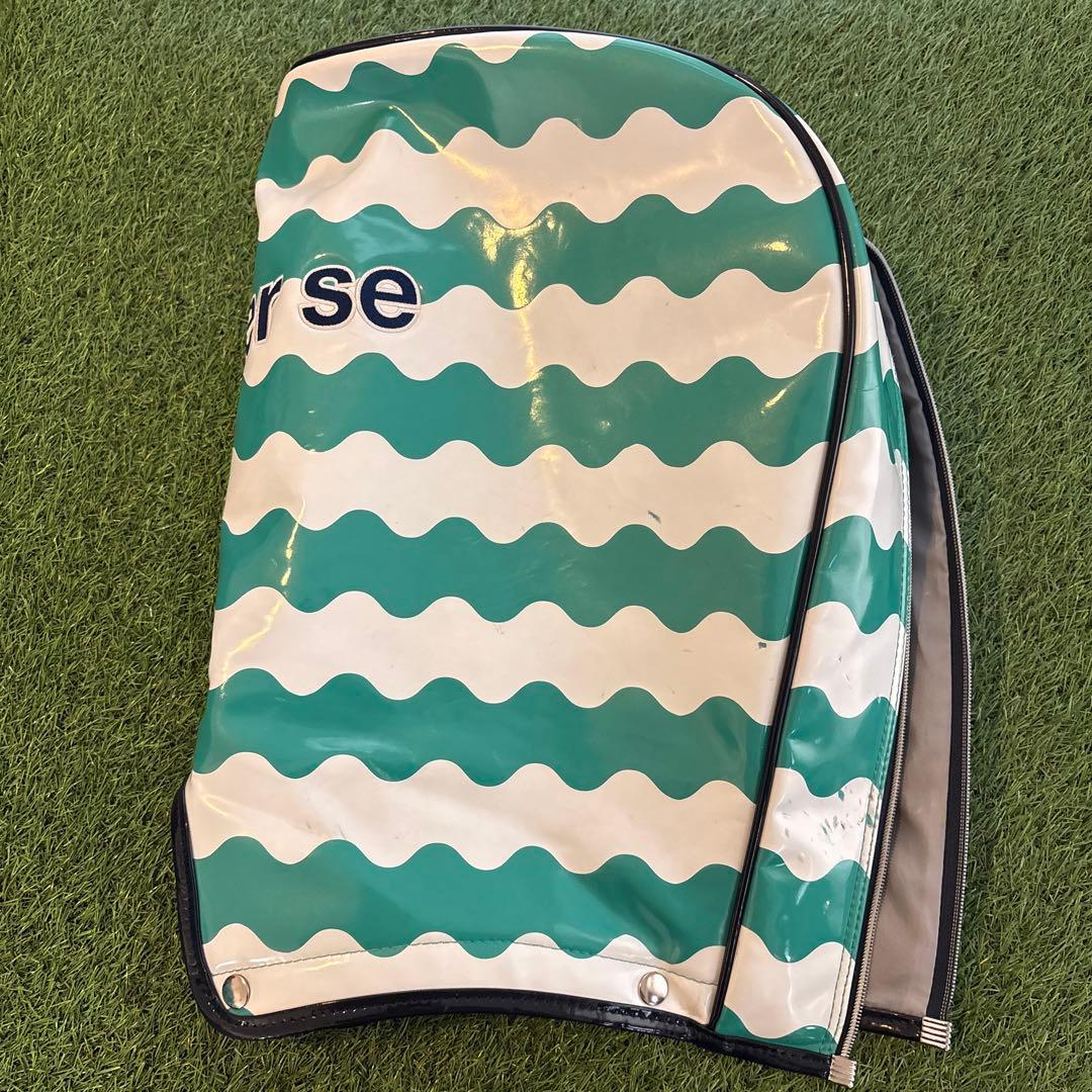 ‼️アンパスィ キャディバック エナメル グリーン‼️