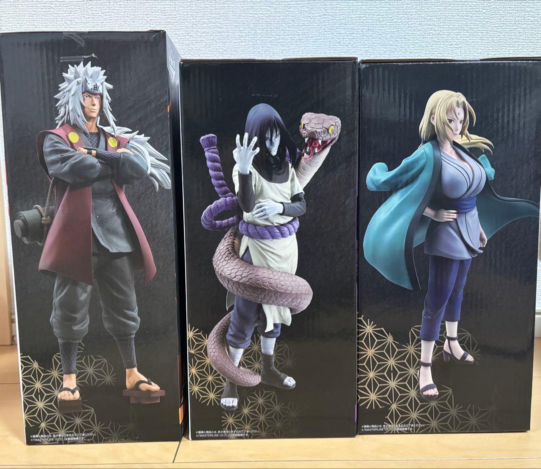 【一番くじ】NARUTO 伝説の三忍 A賞 B賞 C賞 未開封セット