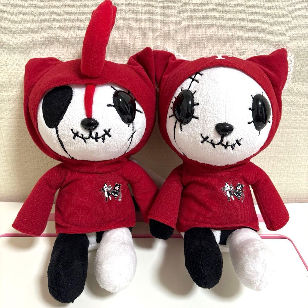 HANGRY &ANGRY ぬいぐるみ③ ハングリーアングリー　パーカー赤