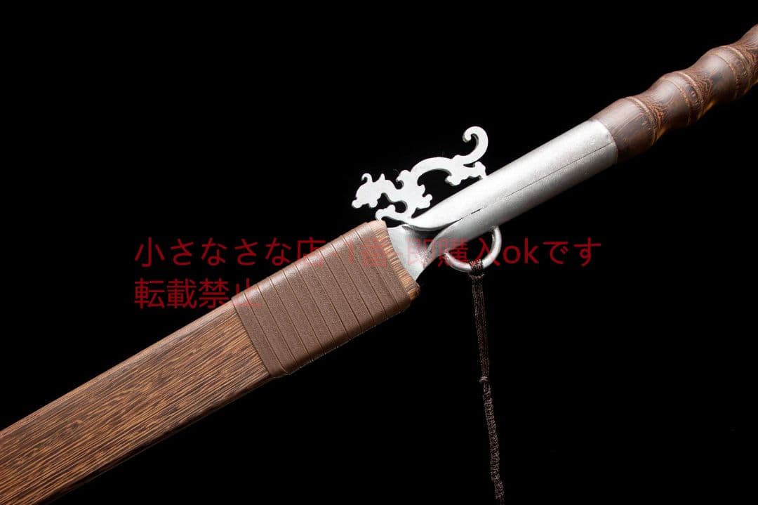 草龍一体唐横刀-高性能ステンレス鋼 古兵器 武具 刀装具 日本刀 模造刀 居合刀