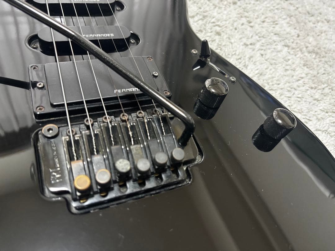 Fernandes FR-55 エレキギター　ブラック