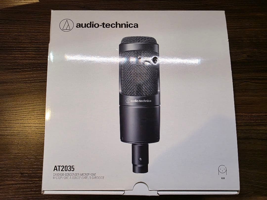 audio-technica AT2035 コンデンサーマイク おまけ付