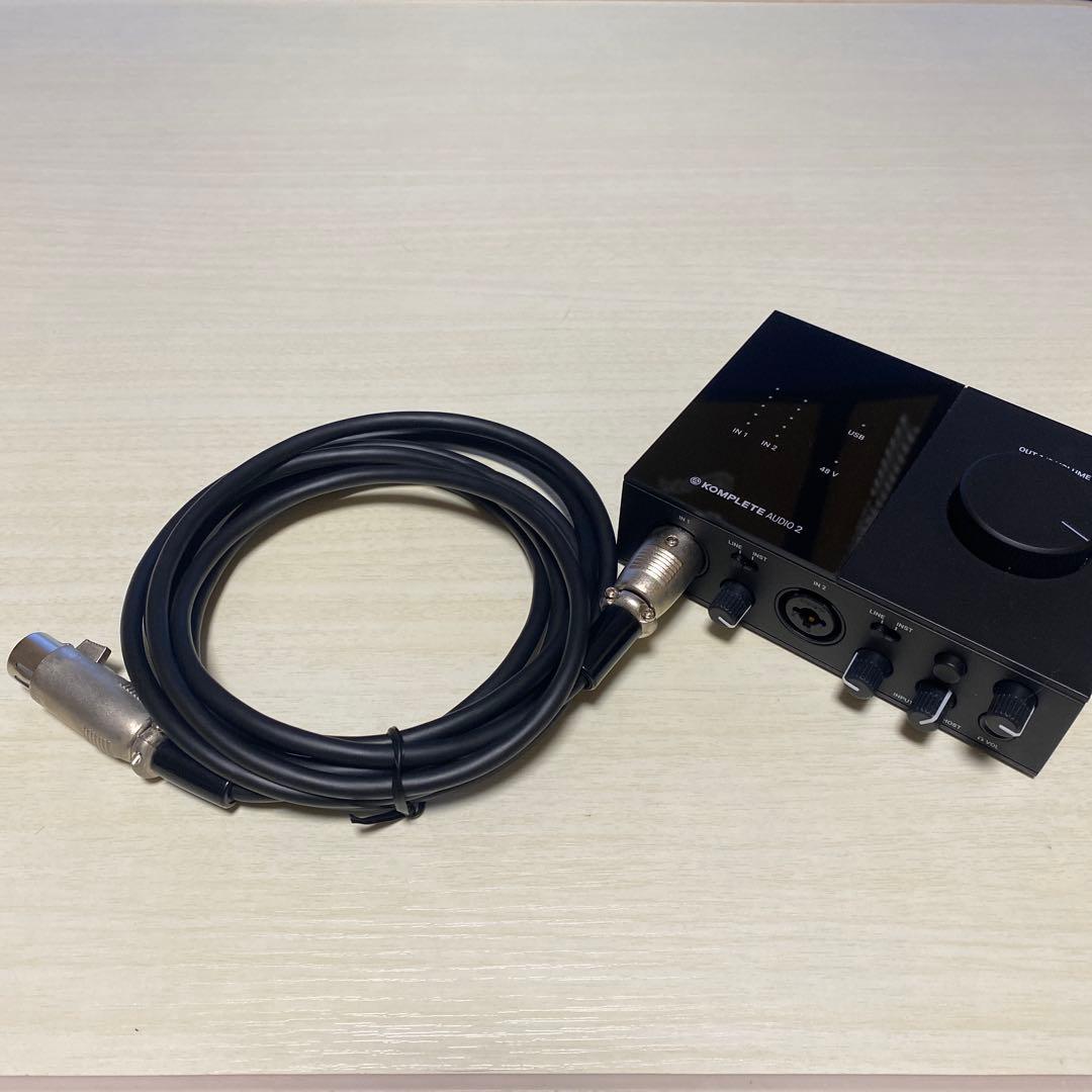 オーディオインターフェイスKOMPLETE AUDIO 2＋おまけ
