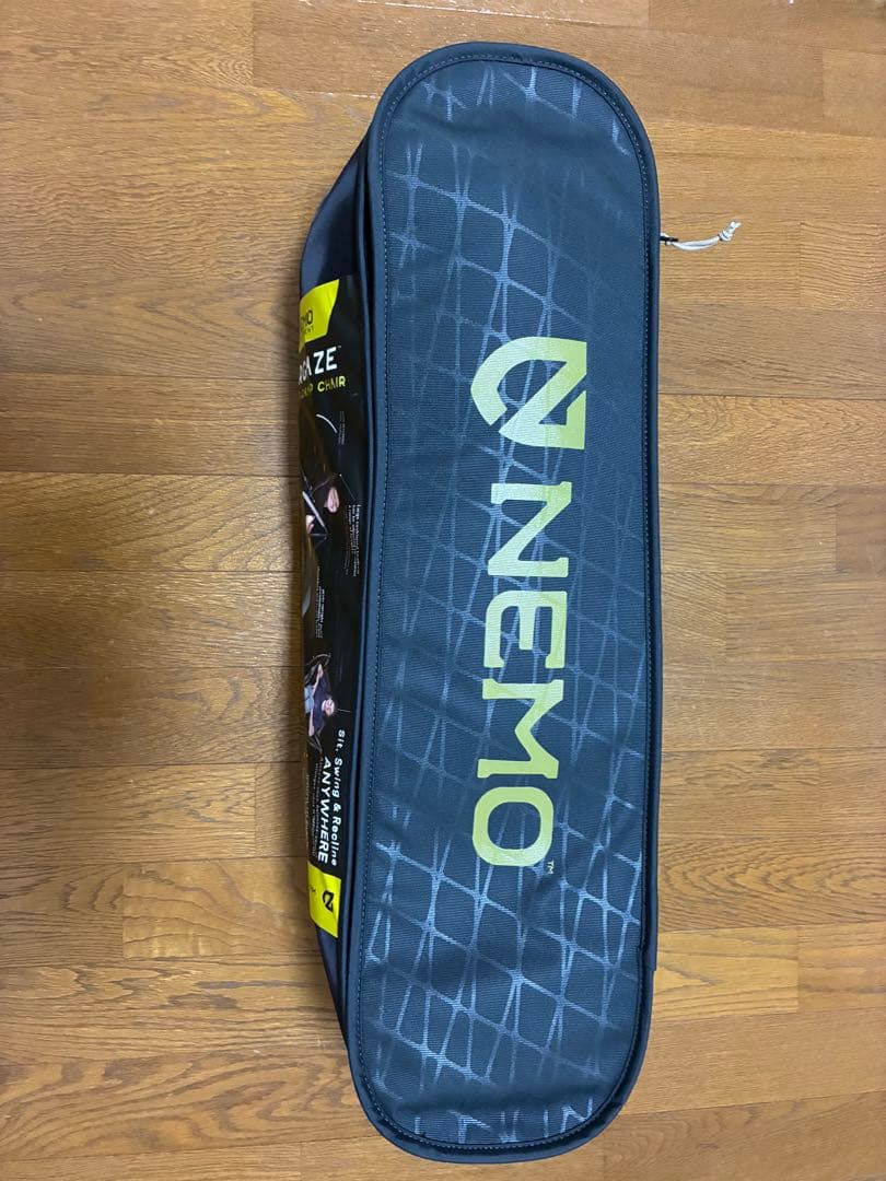 NEMO ニーモ スターゲイズ リクライニング キャンプチェア ブラックパール