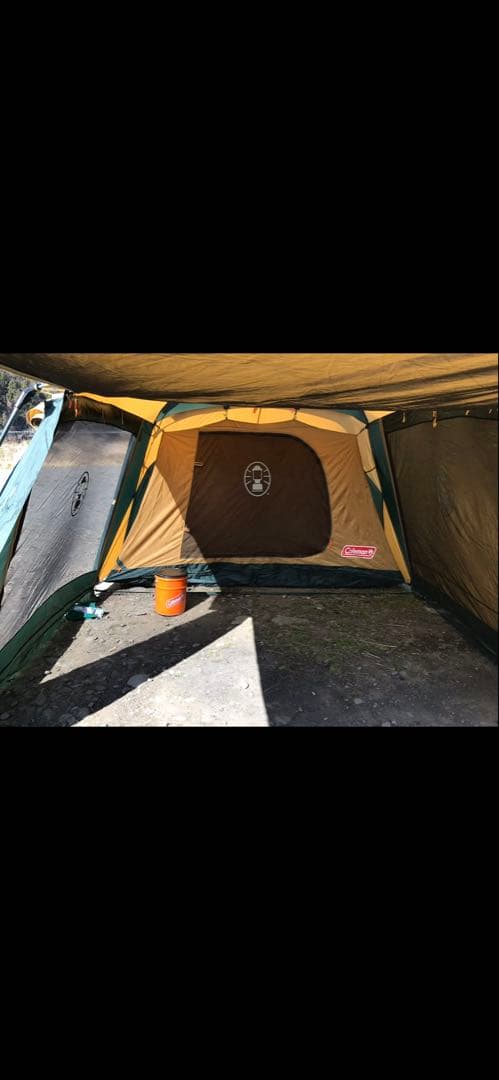 Colemanラウンドスクリーン2ルームテント