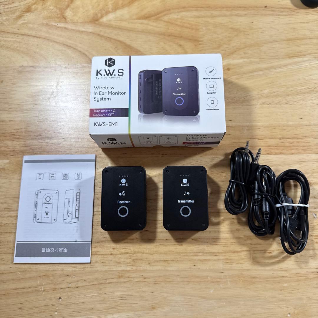 K.W.S KWS-EM1 ワイヤレスイヤモニシステム