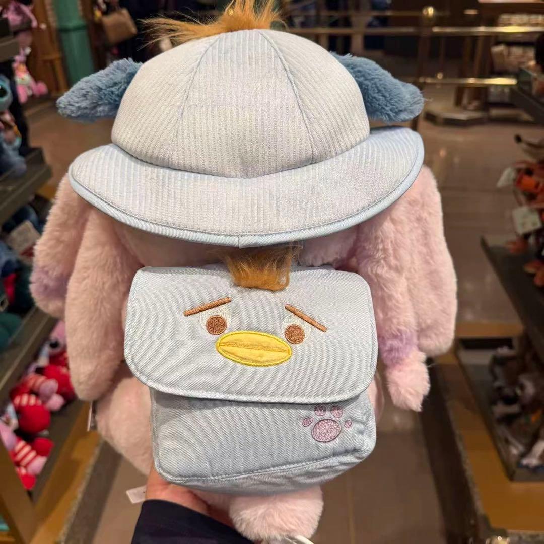 上海ディズニー　小さい旅人　スティッチ　エンジェルぬいぐるみ