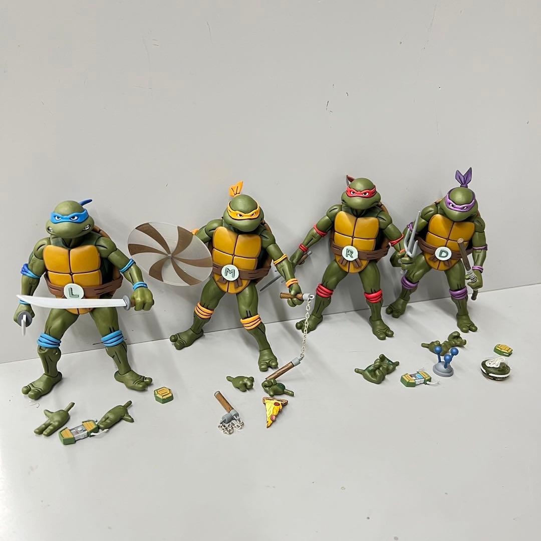 NECA ネカ　タートルズ シュレッダー クランゲ　フットソルジャー