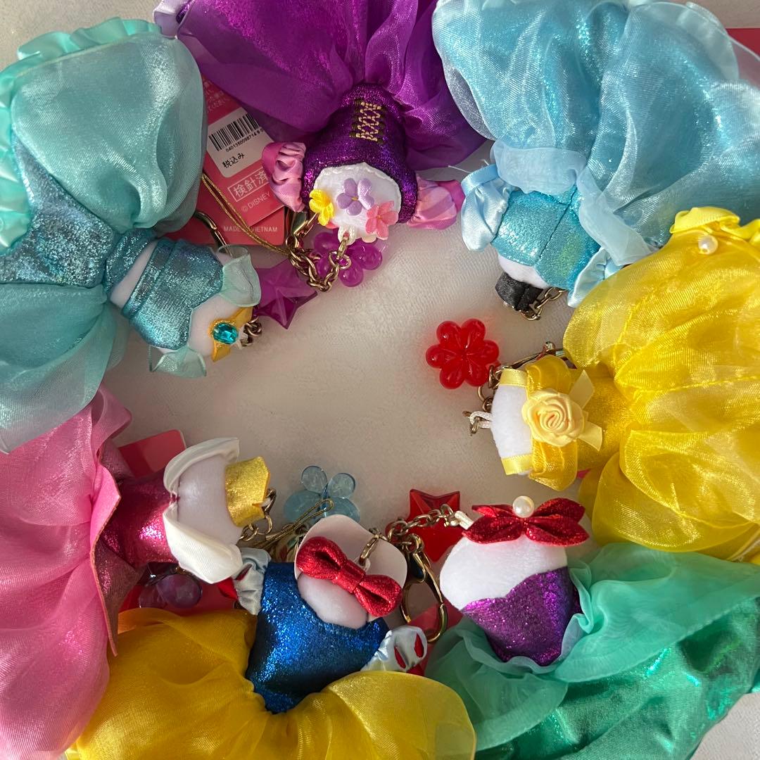 ディズニープリンセス　携帯クリーナー　7個セット