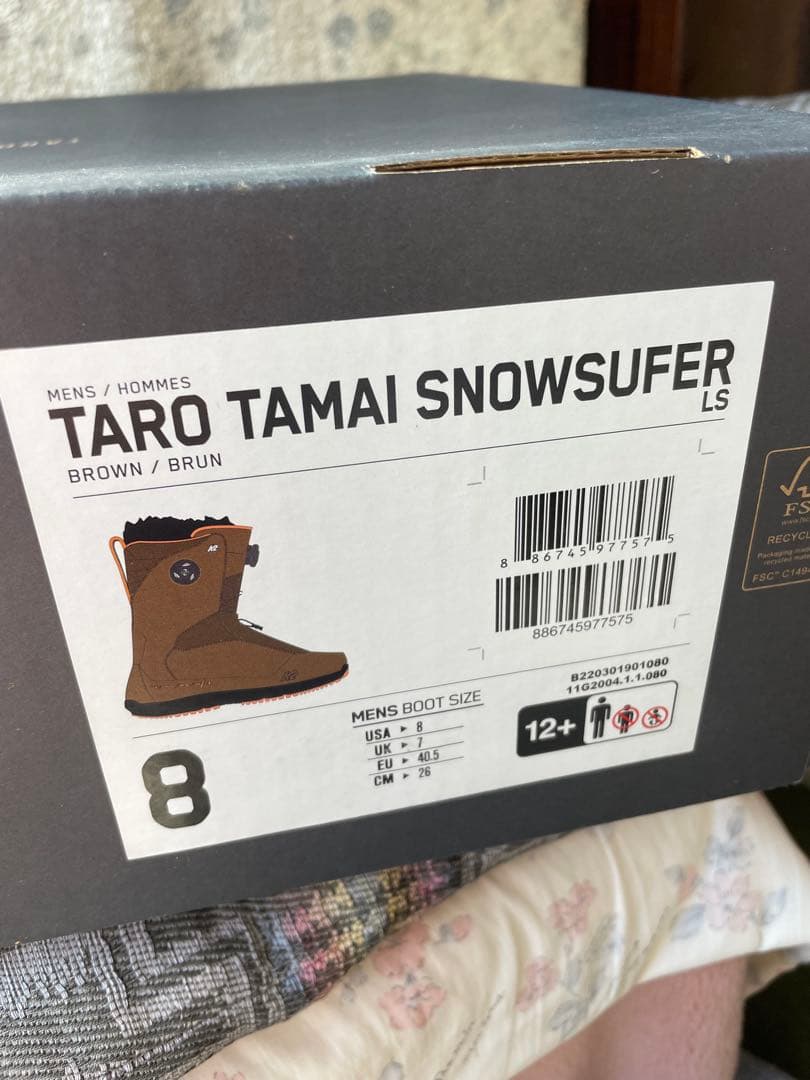 p*n様 22-23 K2 TaroTamai sufer サイズ8