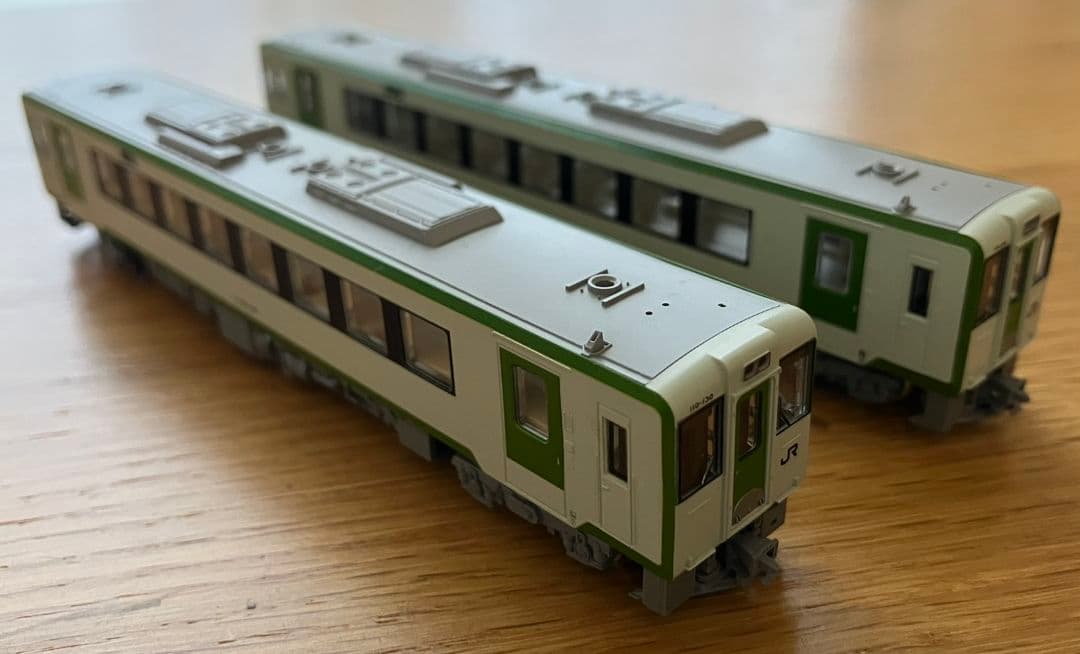 美品KATO 6044 6043 キハ110 モーター付き 2両セット室内灯有