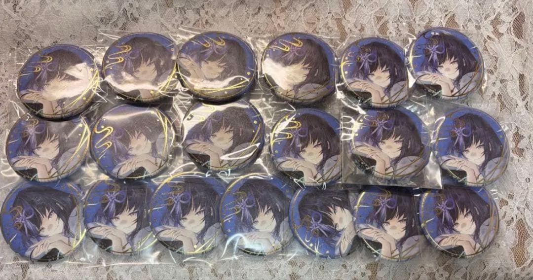にじさんじ 先斗寧 妖怪万化 缶バッジ 6周年 6th 19個セット