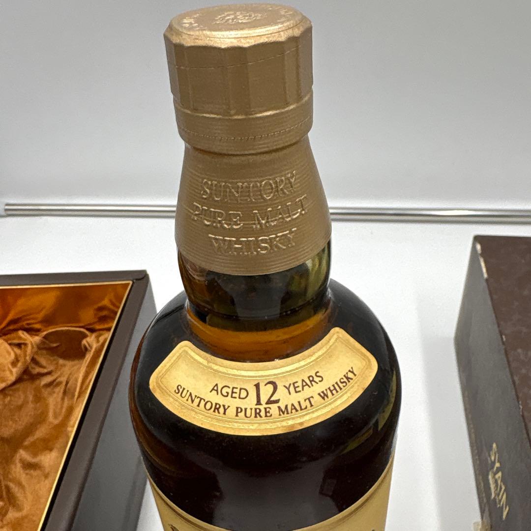 【未開栓】SUNTORY サントリー 山崎 12年 ピュアモルト ウイスキー