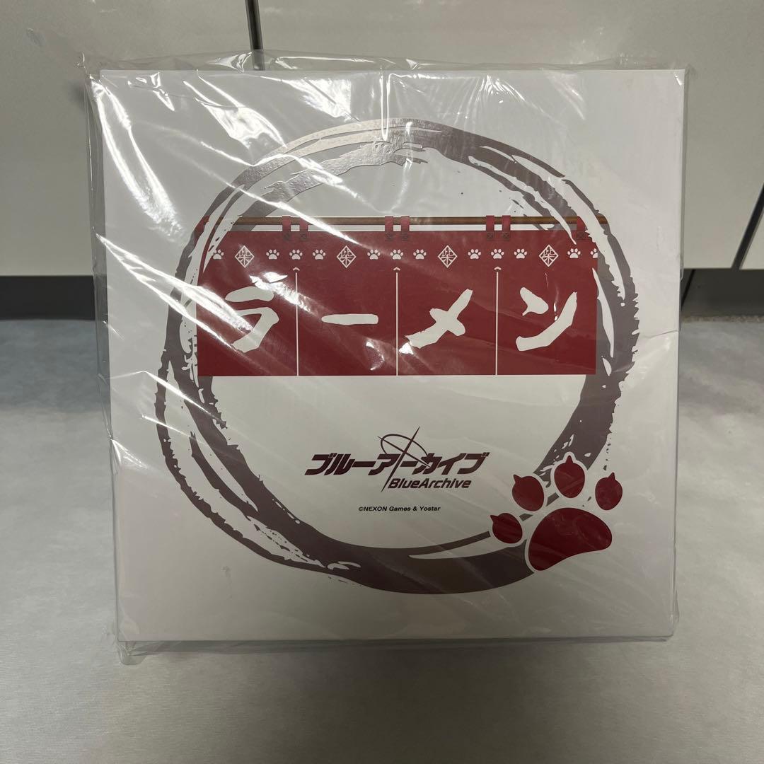 ブルアカ 1st Anniversary 柴関特製のラーメンどんぶりセット