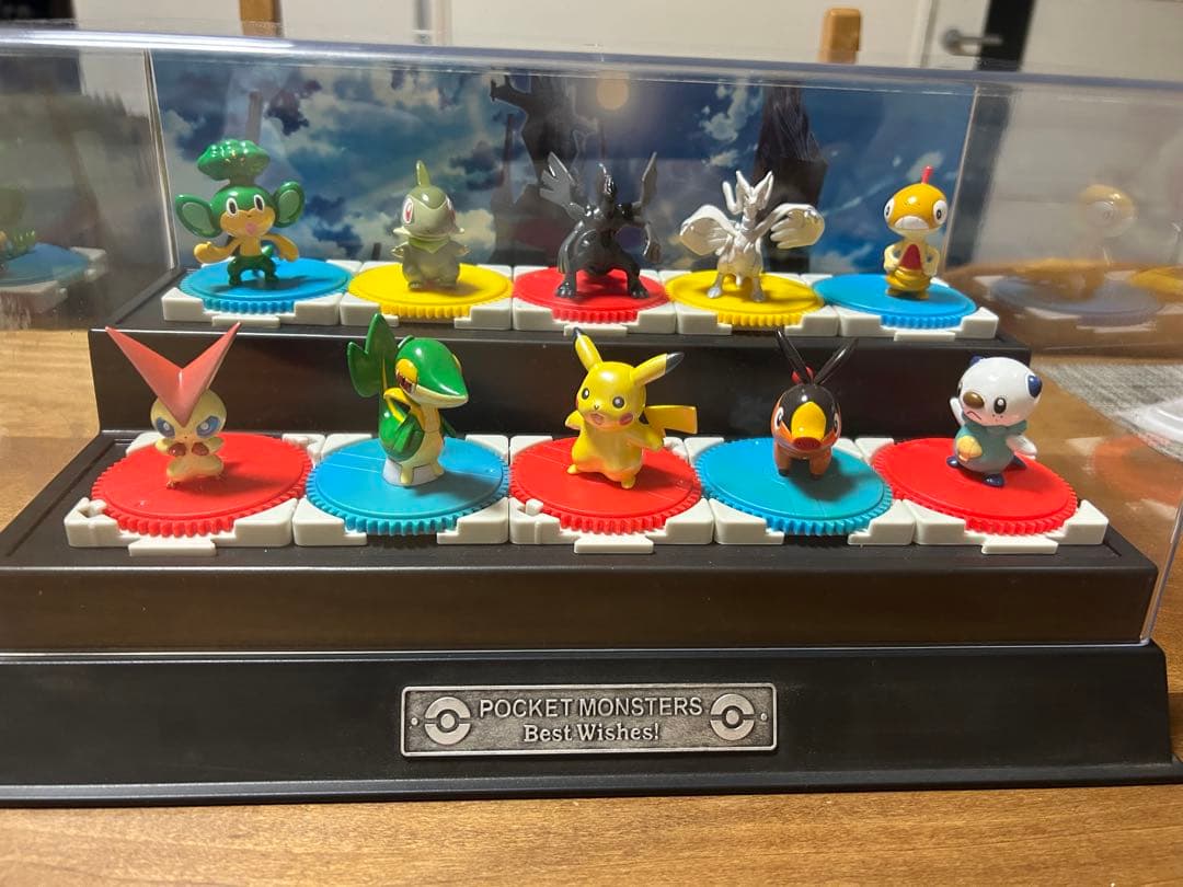 ポケモン　モンコレ付　専用ショーケースベストウィッシュ