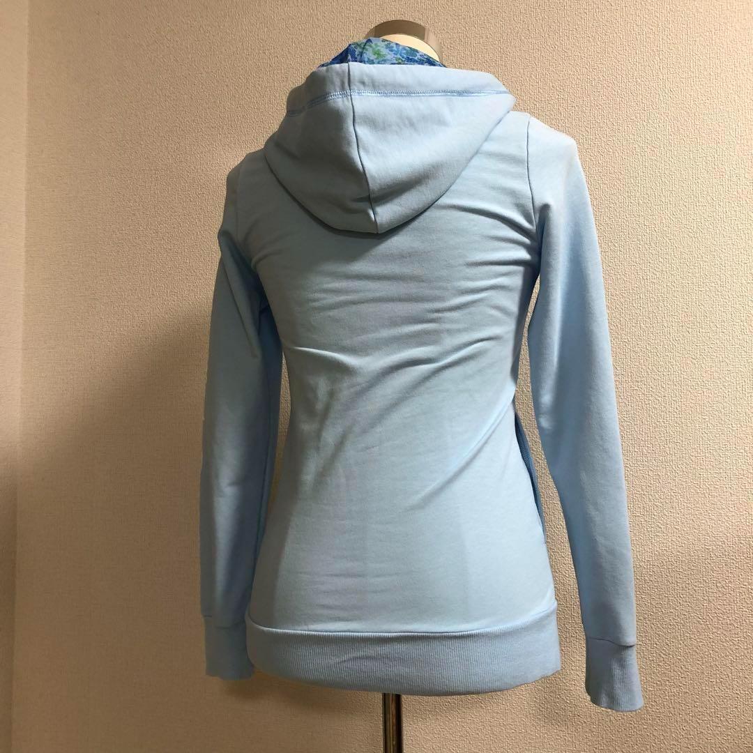 ダンスウィズドラゴン ジップアップ パーカー 日本製 ブルー サイズ2