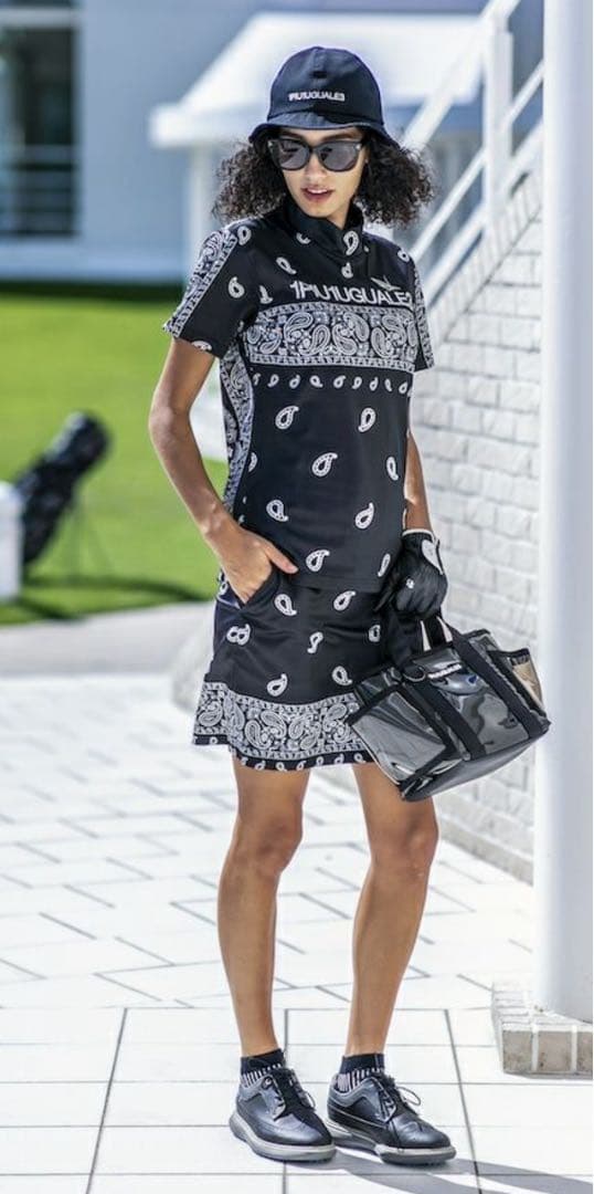 ウノピュウS/SMOCK NECK BANDANA SKIRT set up